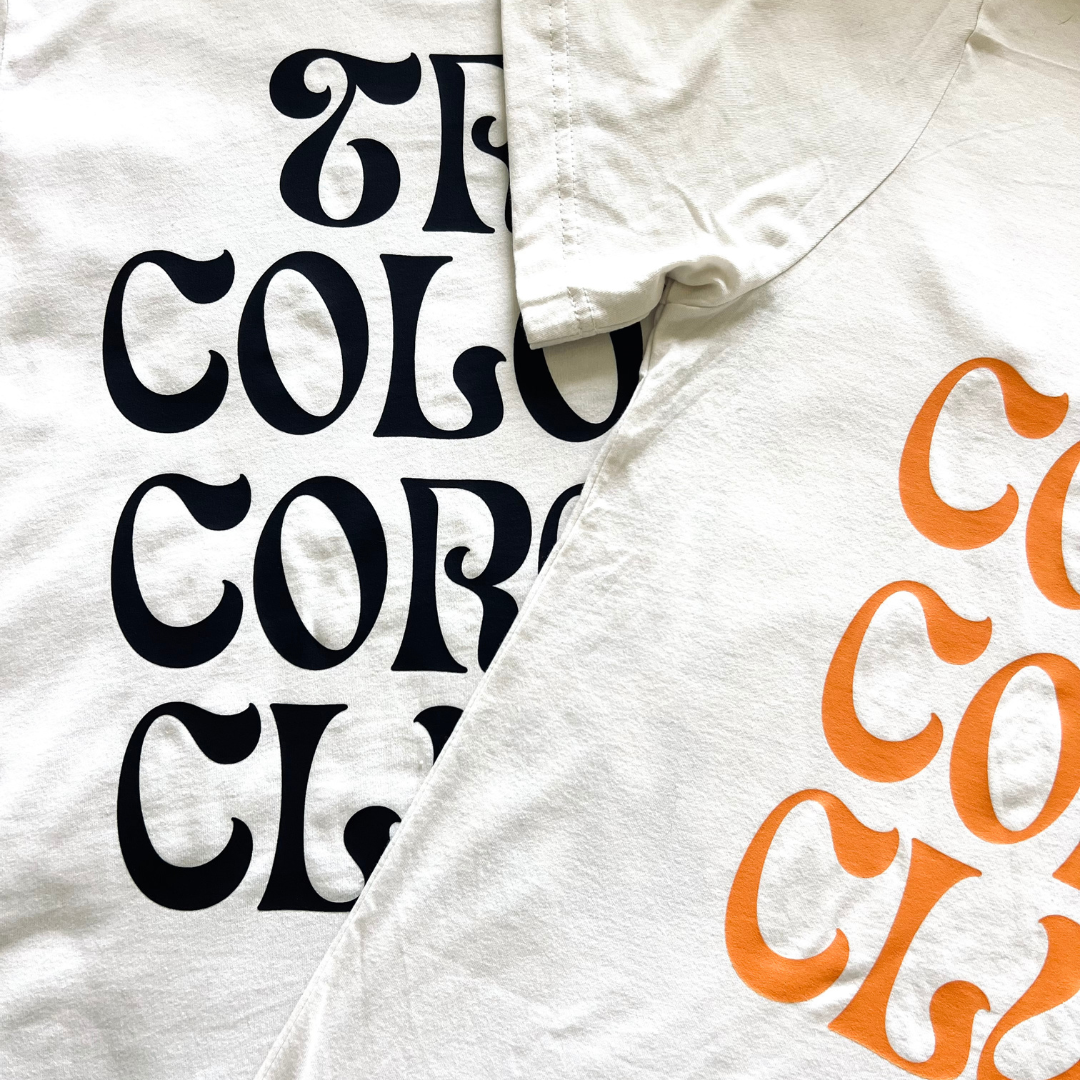 Tri Color Corgi Club Bella + Canvas T-Shirt Black on Vintage White